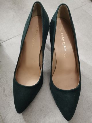 Zapatos tacón ante Naf Naf 40