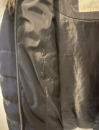 Abrigo negro El Corte Inglés