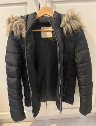 Abrigo negro El Corte Inglés