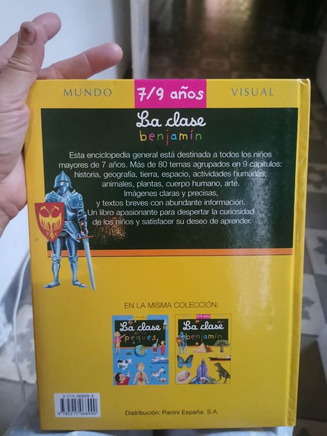 La clase benjamín 7/9 años