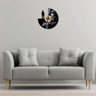 Reloj de Disco de Vinilo Indiana Jones Cazatesoro