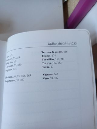 Libro bebé.Tu hijo de uno a tres años.