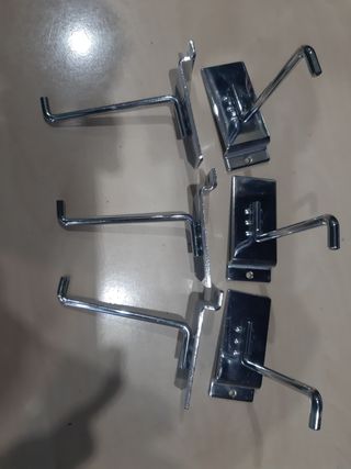 91 ganchos para panel de lamas