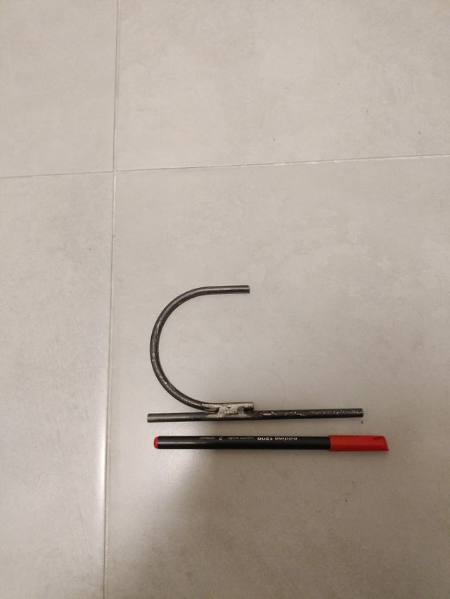 Dos estructuras para bastón