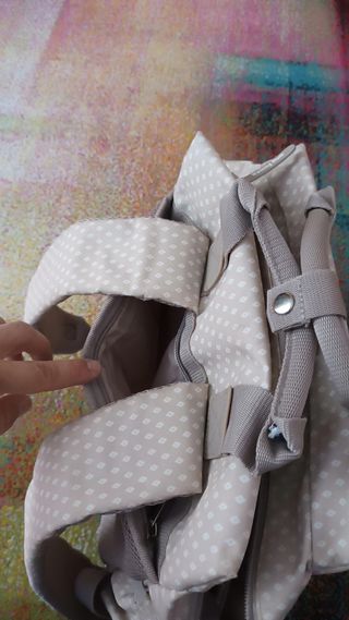 Bolso mochila para carro bebé