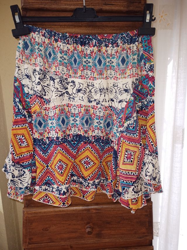 Falda de Mim con volante