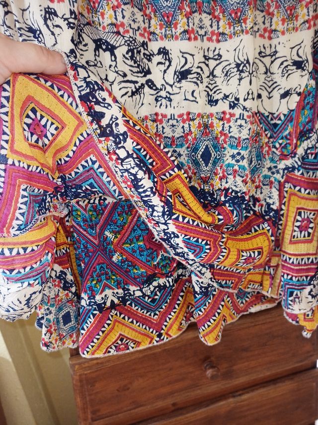 Falda de Mim con volante