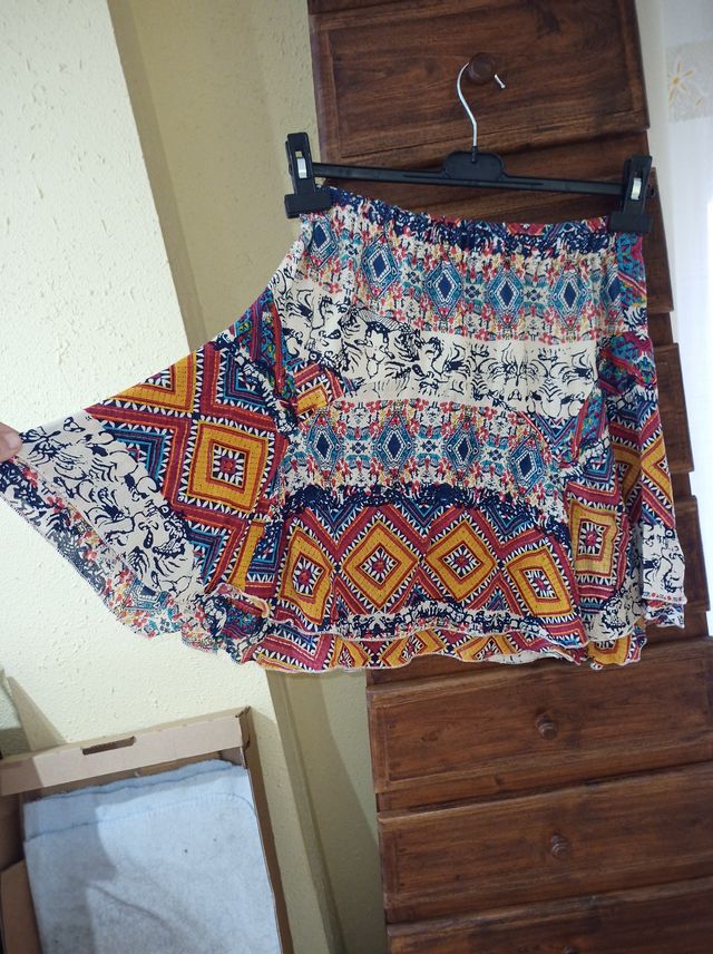 Falda de Mim con volante