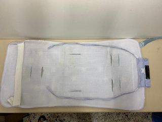 Funda silla azul cochecito