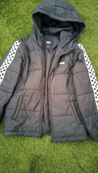 Cazadora-plumas Vans talla mediana niño