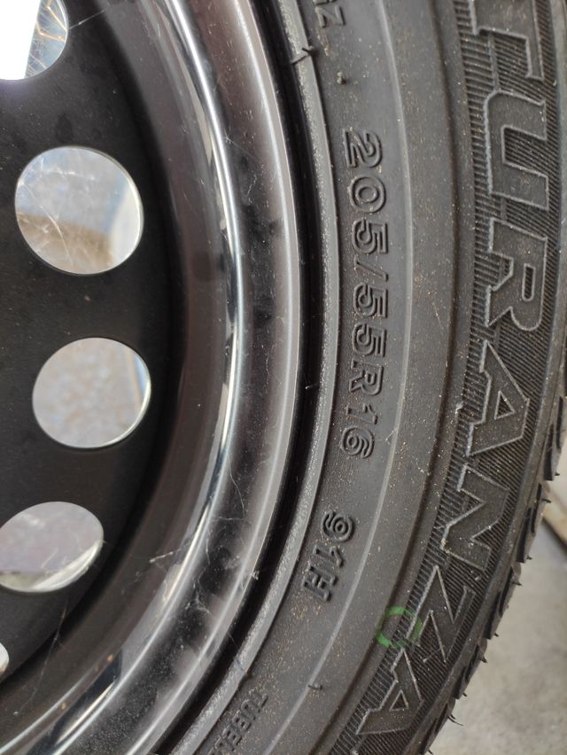 Rueda completa llanta+neumático