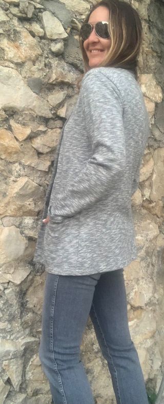 blazer algodon american vintage talla M