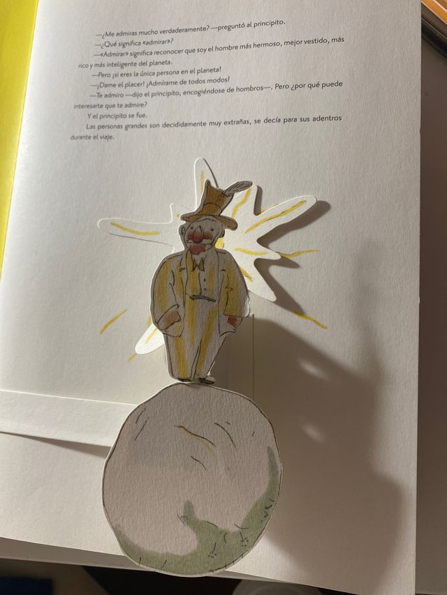 Libro El Principito con Ilustraciones despegables