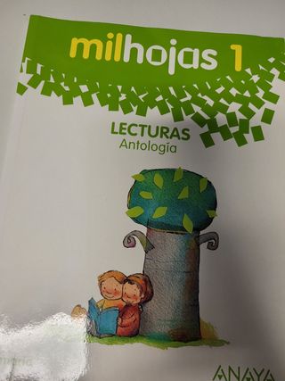 Libro escolar de lectura Milhojas