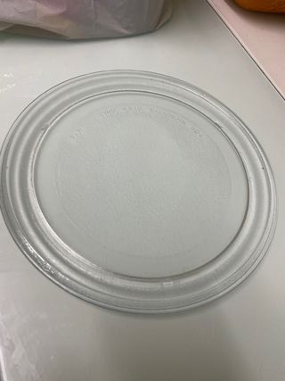 REGALO plato cristal microondas
