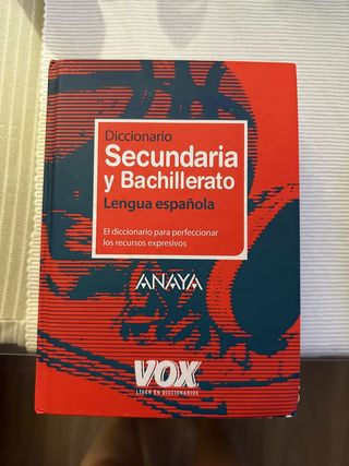 Diccionario Secundaria Bachiller Vox