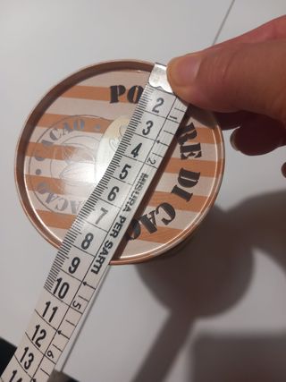 Latta caffarel con veliero