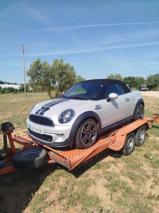 Grua portes coche. Porta vehículos