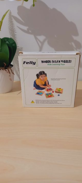 Puzzles madera bebés estimulación