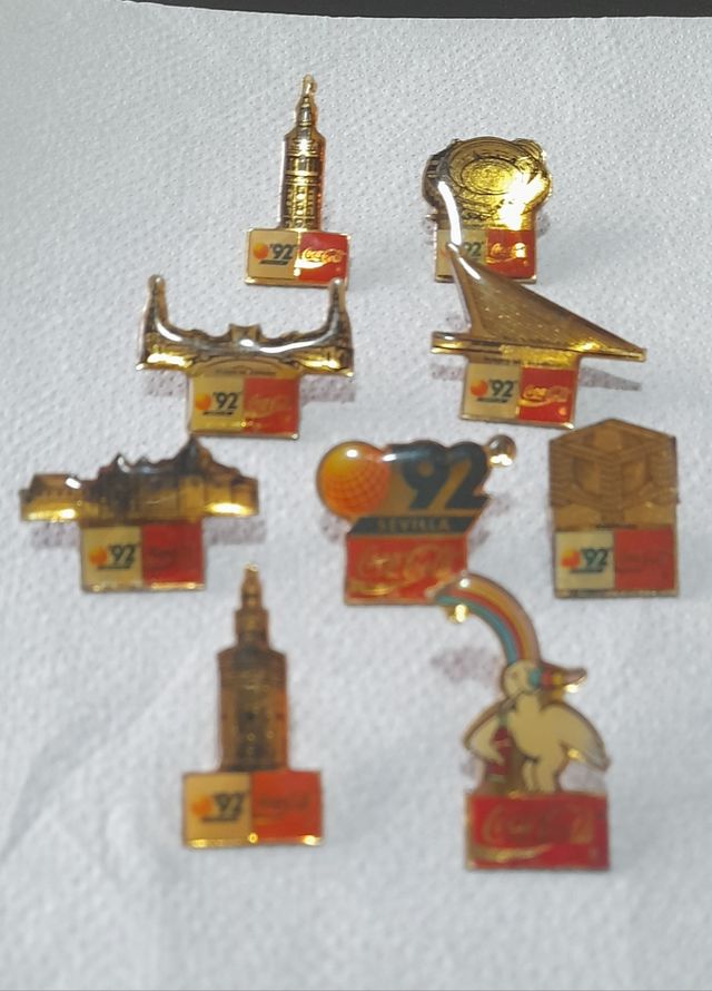 Pin coca cola Expo Sevilla 1992