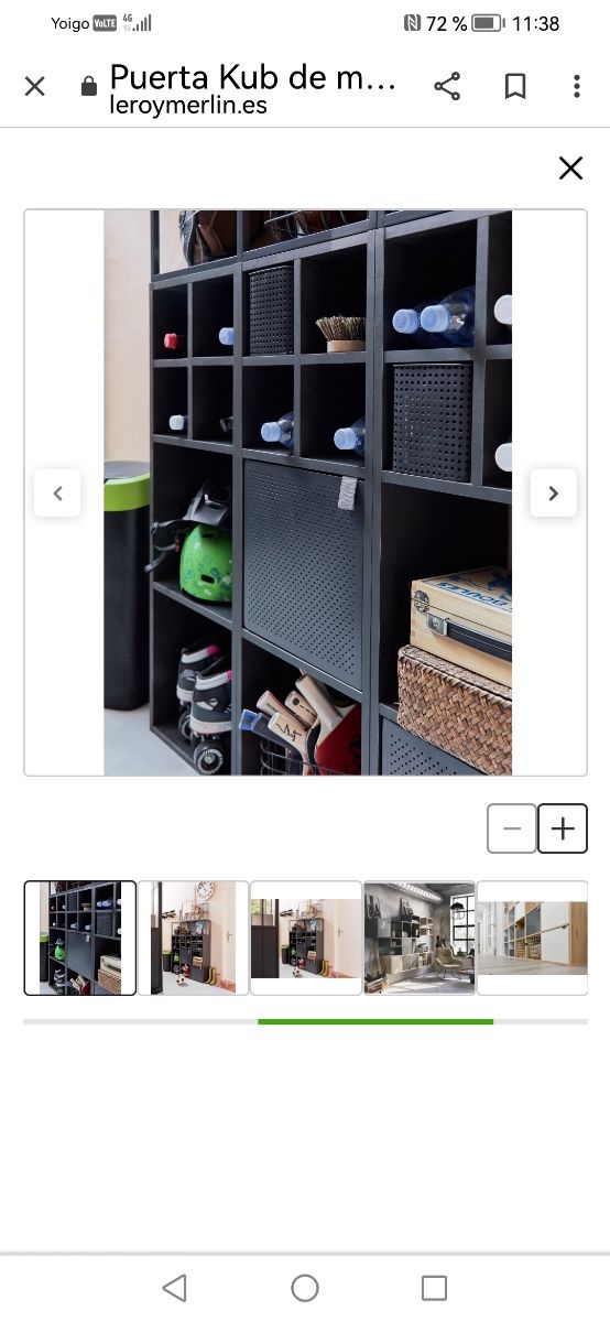 Porta in metallo Ne ho 5