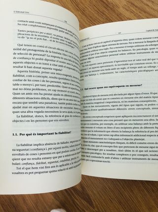Libro Psicometria (UAB) en catalán