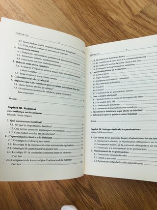 Libro Psicometria (UAB) en catalán