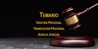 Temario oposiciones Justicia