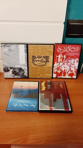 Dvd,s snowboard