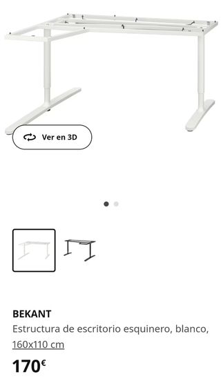 Mesa Escritorio Esquinero Izquierdo
