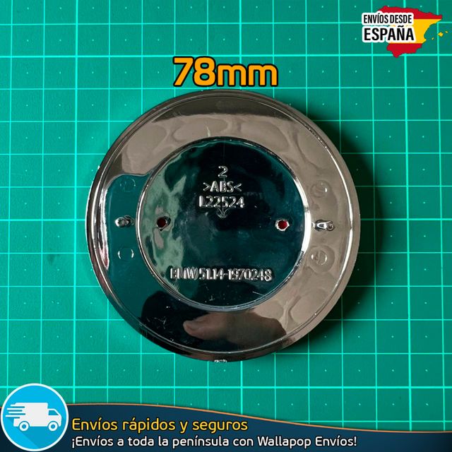 Kit BMW Emblemas Carrocería Tapas y Volante B/N