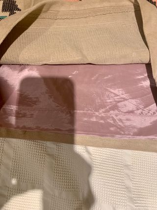 FALDA DE LUJO DE ANTE 