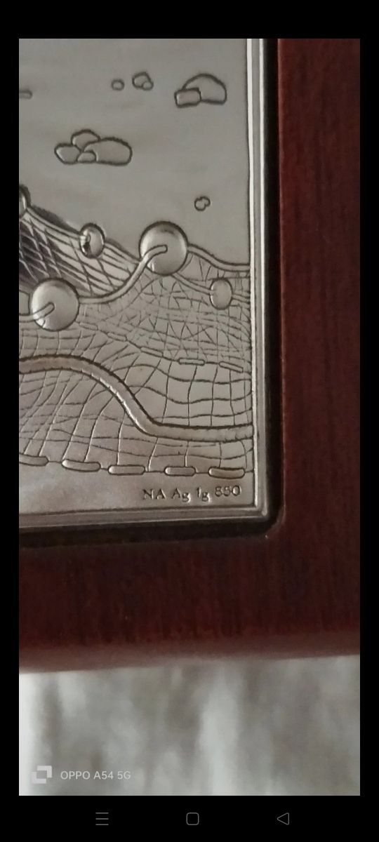 Quadretto o soprammobile in argento 