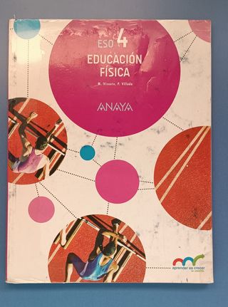 Libro educación física 4 eso anaya