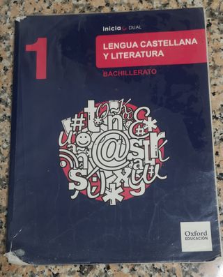 Libro lengua  1 bachillerato
