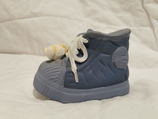 Salvadanaio scarpetta orsetto