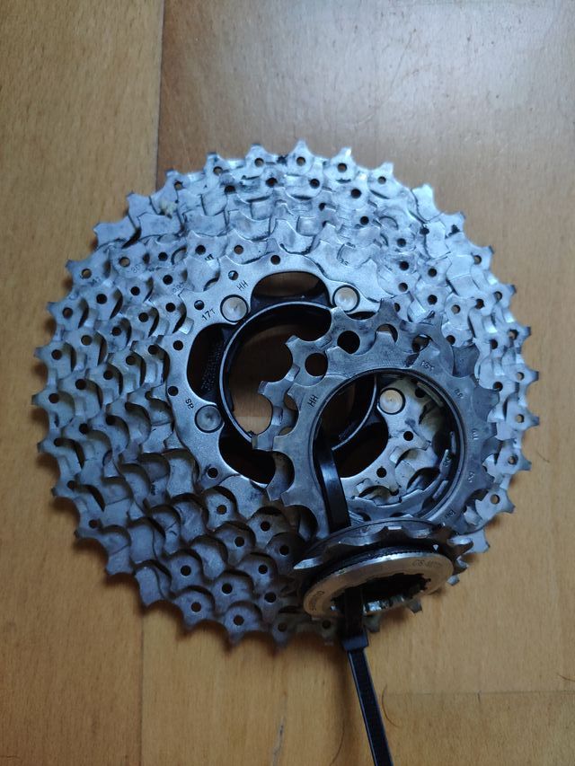 Grupo triple plato 3x9 Shimano SLX-XT