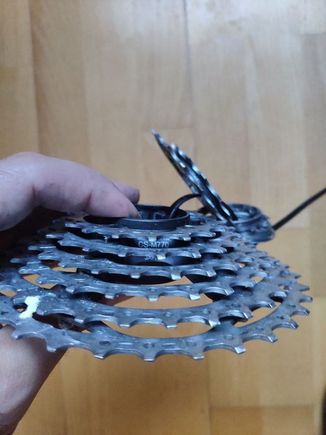 Grupo triple plato 3x9 Shimano SLX-XT