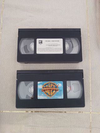LOTE VHS CATALAN HARRY POTTER y ICE AGE