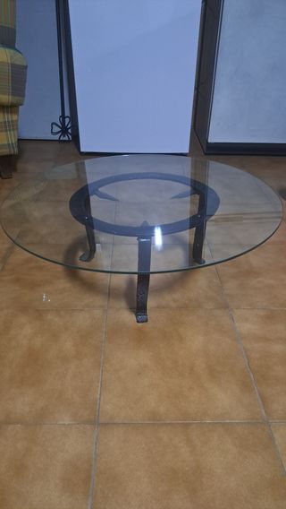 Mesa de cristal
