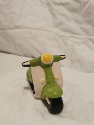 Salvadanaio vespa verde 