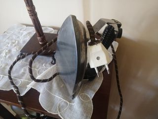 Plancha eléctrica vintage