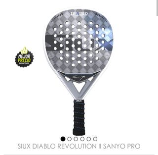 Pala de pádel siux diablo Revolution II Sanyo