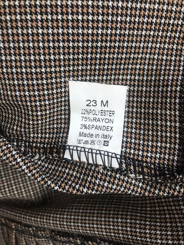 Falda de cintura alta talla M