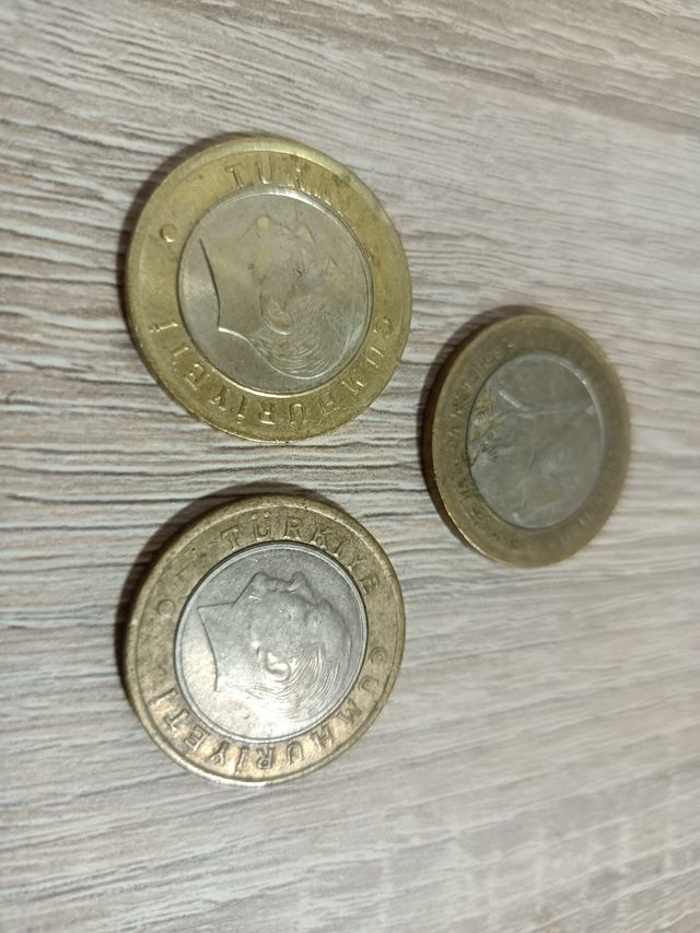 Monedas turcas