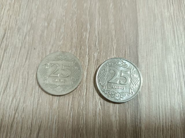 Monedas turcas