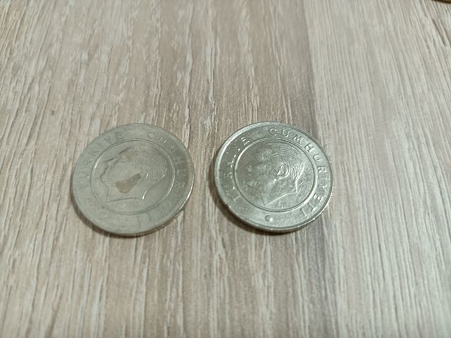Monedas turcas