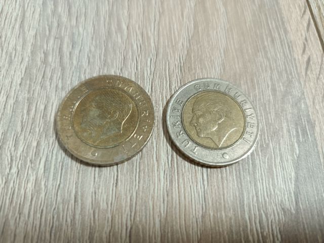 Monedas turcas