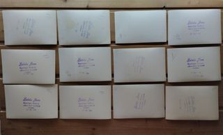 Lote de fotografías antiguas de teatro, '50