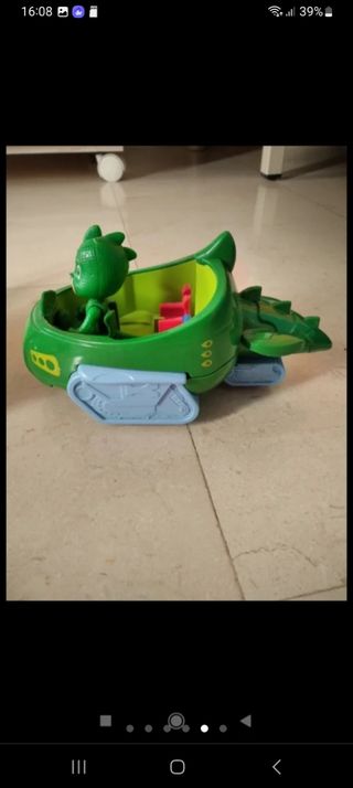 Muñecos y coche PJ MASK